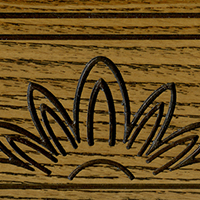 тон 004 светлый дуб с черой патиной